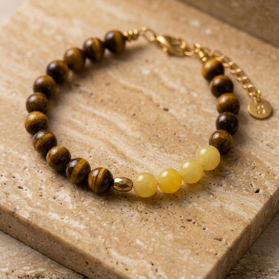 "Lucky Charm Beaded Bracelet"